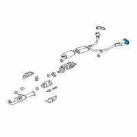 OEM 2012 Acura ZDX Finisher, Exhaust L) Diagram - 18320-SZN-A01