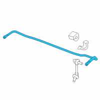 OEM 2010 Honda CR-V Spring, Rear Stabilizer Diagram - 52300-SWA-A01