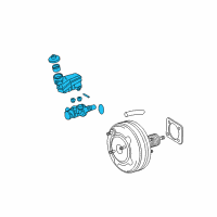 OEM 2012 Toyota Avalon Master Cylinder Diagram - 47201-06423