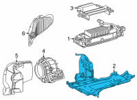 OEM 2022 Lexus NX450h+ BRACKET, CONVERTER Diagram - G9273-78010