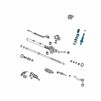 OEM 2008 Acura TSX Valve Sub-Assembly Diagram - 53641-SEC-A02