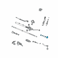 OEM Acura TSX Seal Kit A, Power Steering Diagram - 06531-SEA-E03
