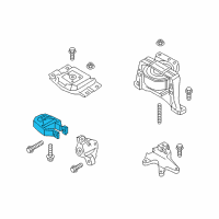 OEM 2015 Ford Escape Transmission Mount Diagram - AV6Z-6068-B