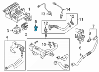 OEM 2022 Kia Niro Sensor Assembly-Map Diagram - 393002E600