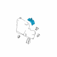 OEM 2004 Ford Focus Support Bracket Diagram - YS4Z-6028-AA