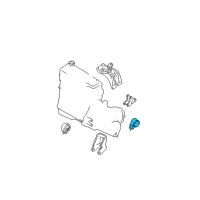 OEM Ford Focus Rear Insulator Diagram - YS4Z-6068-MA