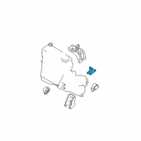 OEM 2005 Ford Focus Transmission Mount Bracket Diagram - 5S4Z-6E042-A