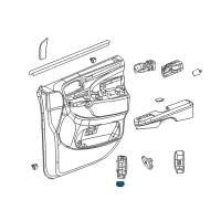 OEM 2018 Dodge Grand Caravan Switch-Quarter Vent Window Diagram - 68110874AC