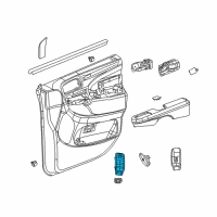 OEM 2015 Ram C/V Switch-Front Door Diagram - 68298866AA