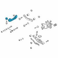 OEM Hyundai Tucson Arm Assembly-Rear Trailing Arm, LH Diagram - 55270-H3000