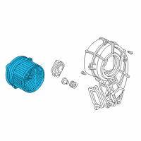 OEM Honda Odyssey Motor Assembly, Fan Diagram - 79310-S0X-A51