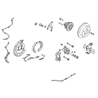 OEM 2010 Kia Forte Koup Spring-Shoe Return B Diagram - 582691G300DS