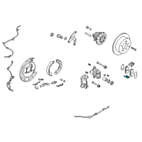 OEM 2014 Kia Sportage Pad Liner Diagram - 582442S000