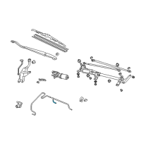 OEM 2010 Honda Odyssey Tube (4X7X70) Diagram - 76832-SHJ-A01