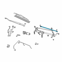 OEM 2007 Honda Odyssey Rod Unit B Diagram - 76550-SHJ-A01