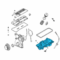 OEM 2004 BMW X5 Oil Pan Diagram - 11-13-7-531-944