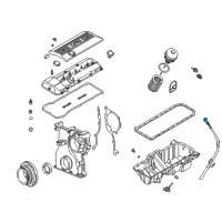 OEM BMW X5 Dipstick Diagram - 11-43-7-509-626