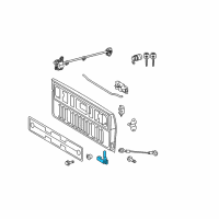 OEM 2010 Toyota Tundra Pivot Diagram - 66120-0C020