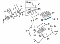 OEM 2015 Ford E-350 Super Duty Manifold Gasket Diagram - AC2Z-9439-A
