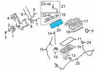 OEM 2014 Ford E-350 Super Duty Valve Cover Gasket Diagram - 4C3Z-6584-CA