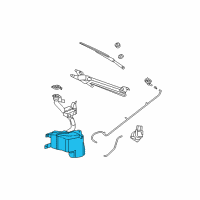 OEM Chrysler Pacifica Reservoir-Washer Diagram - 5161110AA