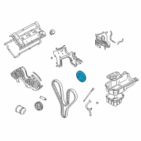 OEM 2006 Kia Sportage PULLEY-DAMPER Diagram - 2312437520