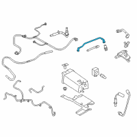 OEM 2017 Ford Taurus Vent Hose Diagram - FB5Z-6758-B