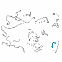 OEM Lincoln MKS Upper Oxygen Sensor Diagram - 8F9Z-9F472-B