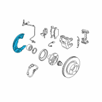 OEM BMW 335xi Protection Plate Right Diagram - 34-11-6-787-320