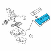 OEM 2002 Chevrolet Tracker Cover, Cylinder Head RH (On Esn) Diagram - 91177539