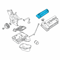 OEM 2004 Chevrolet Tracker Cover, Ignition Coil Diagram - 30025304