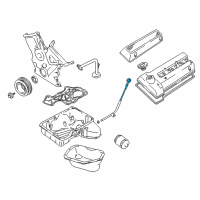 OEM 2003 Chevrolet Tracker Indicator, Oil Level Diagram - 91176168