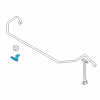 OEM Chrysler Clamp-STABILIZER Bar GROMMET Diagram - 5099354AA