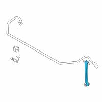 OEM 2004 Chrysler Crossfire Link-SWAY ELIMINATOR Diagram - 5101545AA