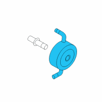 OEM 2012 Infiniti G25 Cooler Assembly-Oil Diagram - 21305-1NM2A