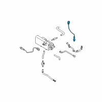 OEM 2006 Kia Spectra Oxygen Sensor Assembly Diagram - 3921023750