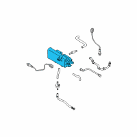OEM 2008 Kia Spectra CANISTER Assembly Diagram - 314202F500SJ