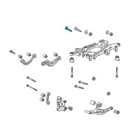 OEM 2019 Cadillac XTS Link Rod Bolt Diagram - 13251096