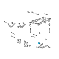 OEM Buick LaCrosse Lower Control Arm Inner Bushing Diagram - 13239620