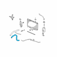 OEM 2012 Honda Accord Hose, Water (Lower) Diagram - 19502-R70-A00