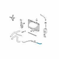 OEM 2009 Honda Civic Hose (200MM) (ATf) Diagram - 25213-RPC-003