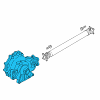 OEM 2018 Kia Stinger Differential Assembly-Front Diagram - 4740047030