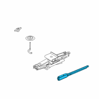 OEM 2007 Mercury Grand Marquis Wrench Diagram - 6W7Z-17032-A