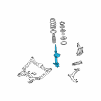 OEM 2006 Nissan Altima STRUT Kit Front RH Diagram - E4302-ZB02B