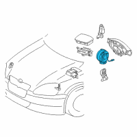 OEM 2001 Toyota Echo Clock Spring Diagram - 84306-52020