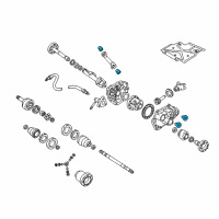 OEM 2002 Chevrolet Astro Bushing Asm-Differential Carrier Diagram - 26022006