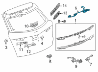 OEM 2022 Cadillac XT5 Harness Diagram - 84799460