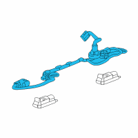 OEM 2017 Cadillac XT5 Harness Diagram - 84087768