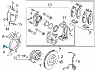 OEM 2022 Hyundai Elantra Bolt Diagram - 54561-2B000