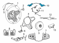 OEM 2021 BMW M5 SWITCH, M MULTIFUNCTION BUTT Diagram - 61-31-7-854-520